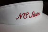 North Carolina State University Script Visor