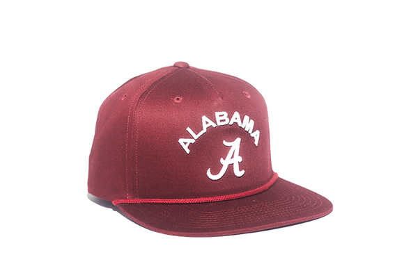 University of Alabama Classic Retro Snapback Hat – Crimson