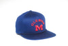 University of Mississippi Classic Retro Snapback Hat - Navy Blue