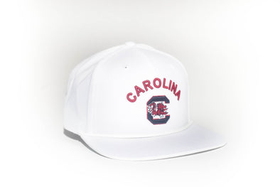 University of South Carolina Classic Retro Snapback Hat - White