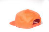 Clemson University Cursive Retro Snapback Hat - Orange