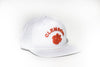 Clemson University Classic Retro Snapback Hat - White